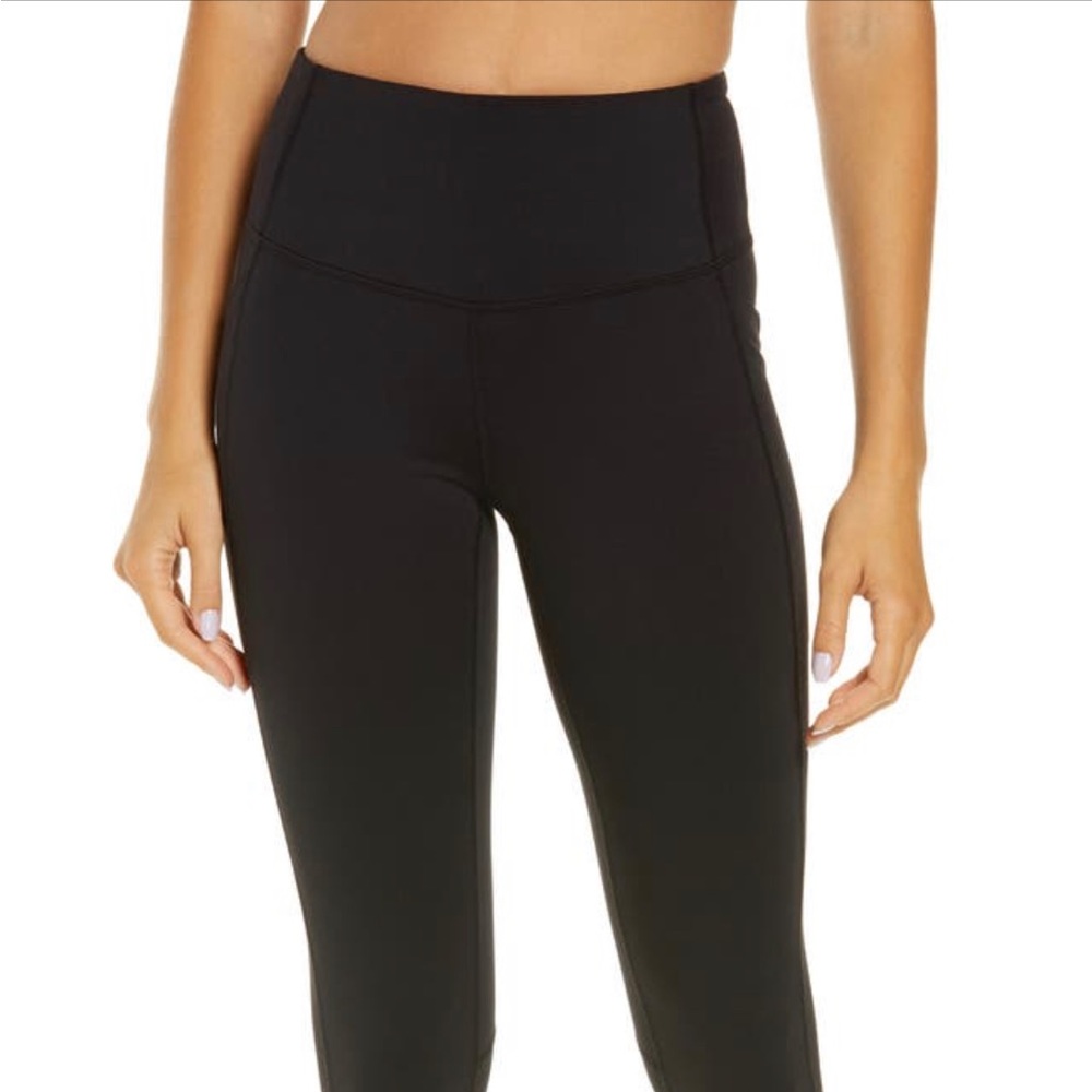 Black 7/8 zella leggings! Worn once!